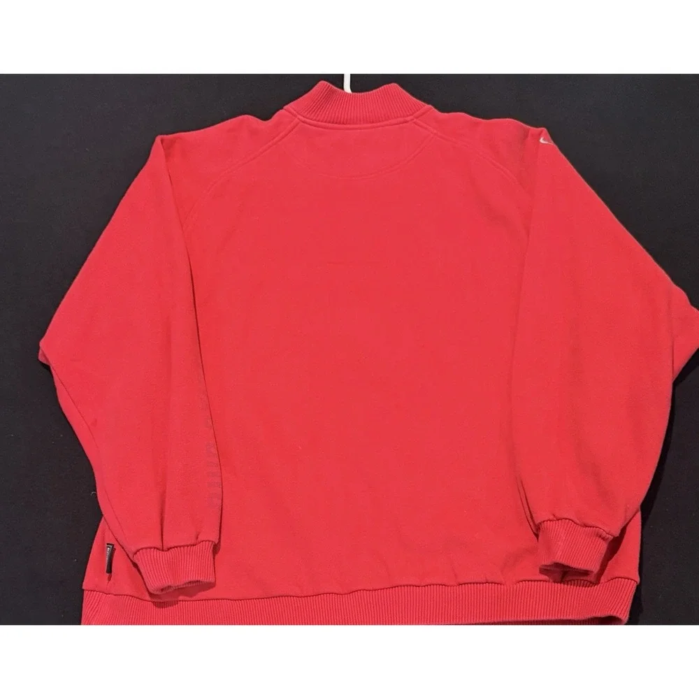 Nike Full Zip Long Sleeve Red Ohio State Sweatshirt Jacket Mens XXL